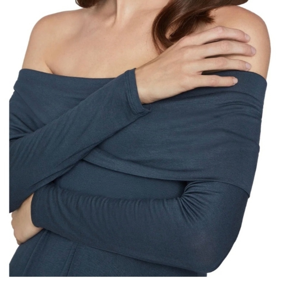 BCBG MAXAZRIA Abril Off-the-Shoulder Dress